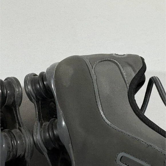 Nike Shox NZ Metal Grey Mens Athletic Sneakers Shoes 378341-059 Gym Run Sz 12 - Picture 6 of 11